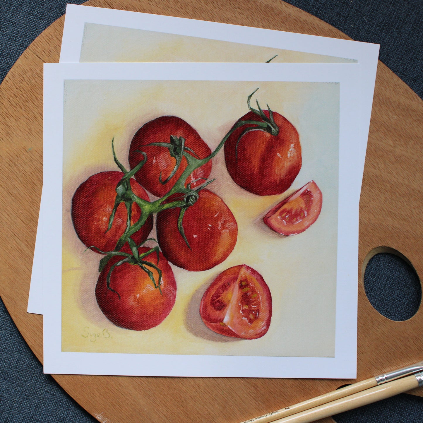 Tomatoes Paper Print