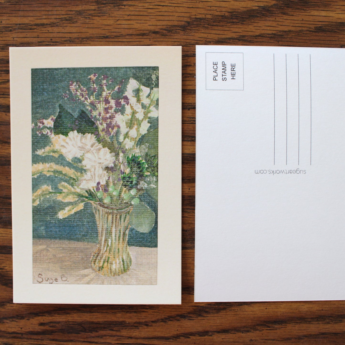 Flower Bouquet Postcard